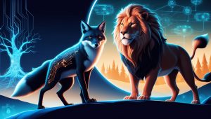 The Fox and the Lion Panchatantra Fable for CIO