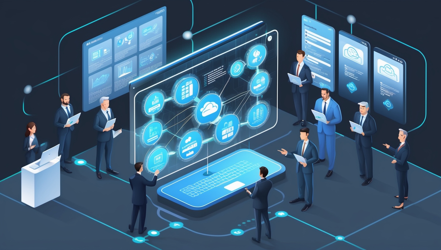 It Roadmap Example With Strategic Framework And Guidance
