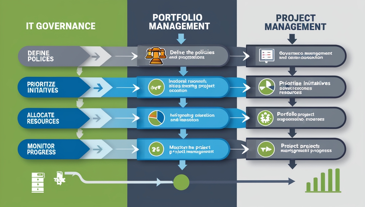 How to Implement IT Governance, Portfolio, and Project Management Step-by-Step Guide - featured image