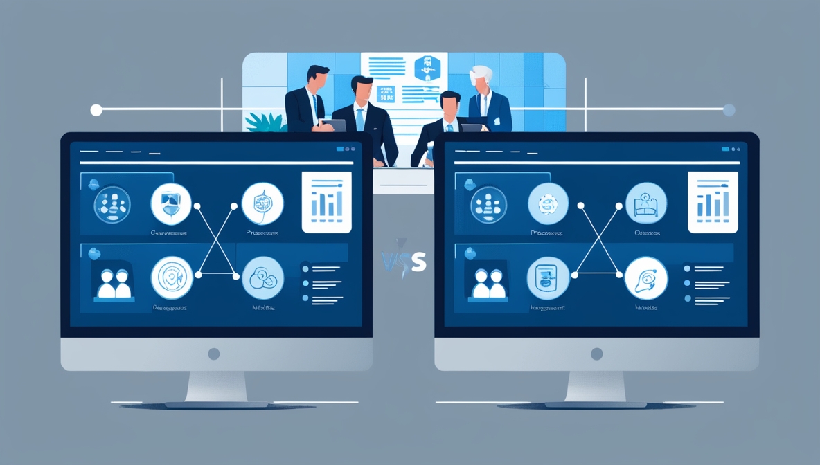Cobit 4.1 vs Cobit 5 Framework comparison