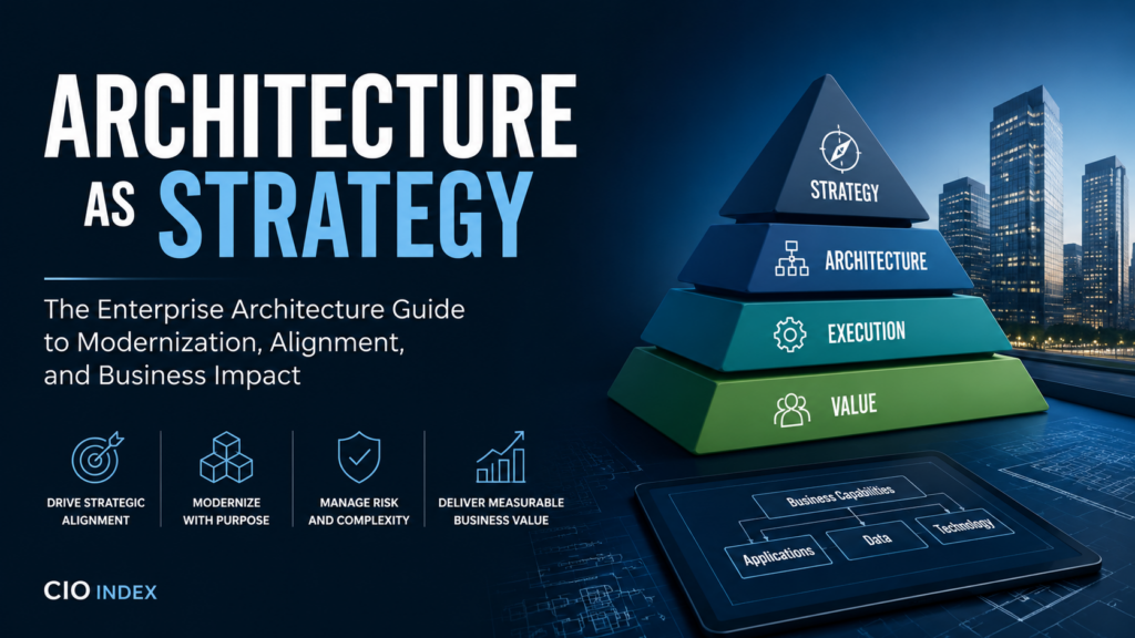 Architecture As Strategy: A Cio’s Guide To Capability-Driven Enterprise Architecture Modernization 4 Guide To Enterprise Architecture Modernization - Featured Image